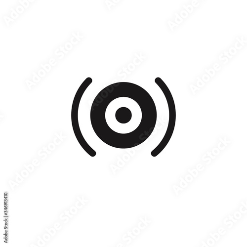 Sensor icon vector