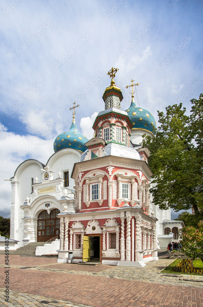 Assumption Cathedral in Trinity Sergius Lavra, Moscow