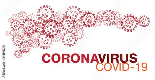 Corona virus covid 19 vector illustration