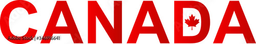 National sigh of Canada – Red Maple Leaf.