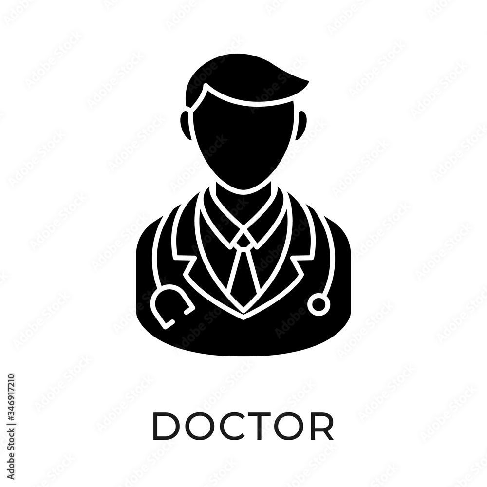 Doctor icon vector illustration. Medical Doctor vector illustration template. Doctor icon design isolated on white background. Doctor vector icon flat design for website, logo, sign, symbol, app, UI. Doctor icon vector illustration. Medical Doctor vector illustration template. Doctor icon design isolated on white background. Doctor vector icon flat design for website, logo, sign, symbol, app, UI.