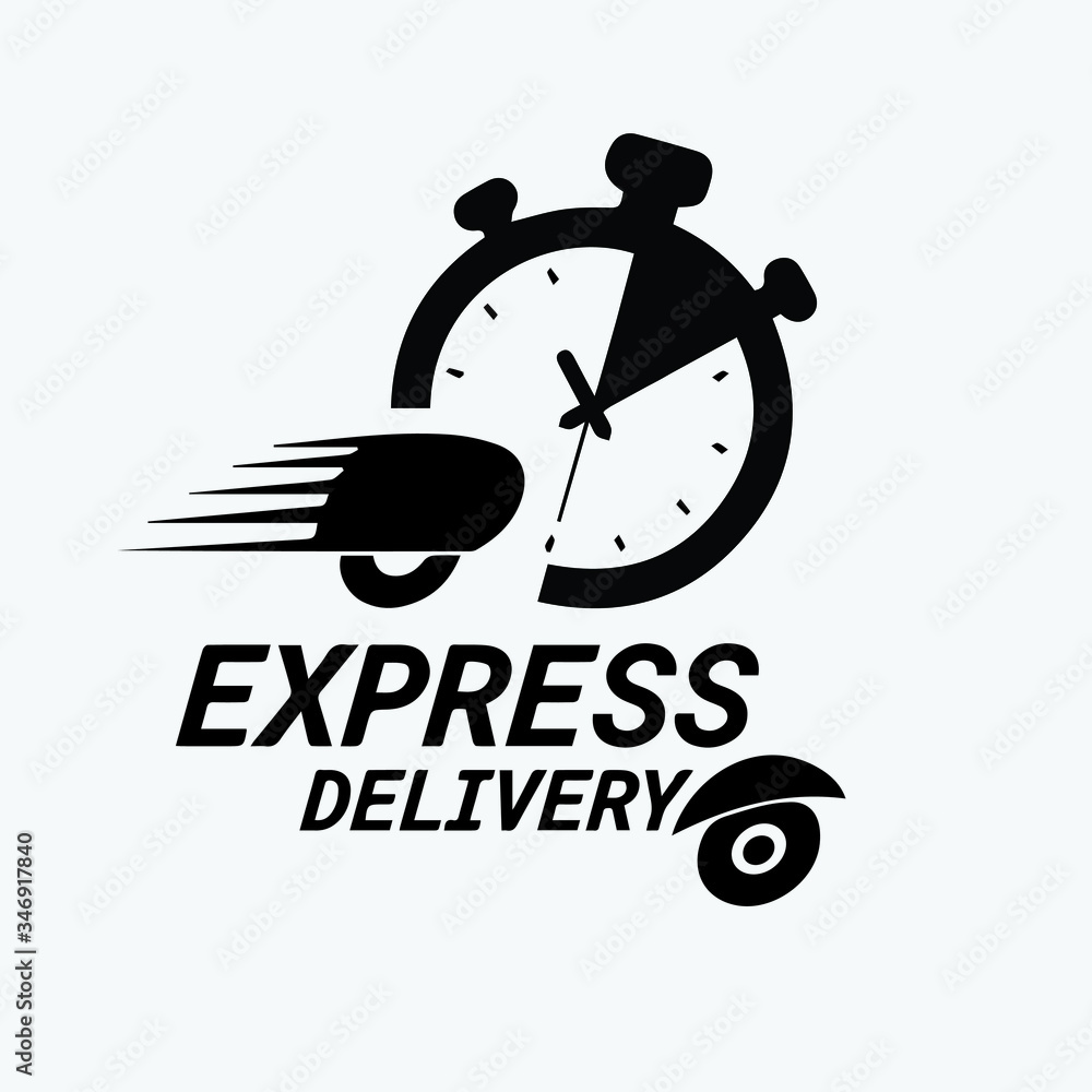 Express delivery icon for apps and website. Delivery concept. Vector ...
