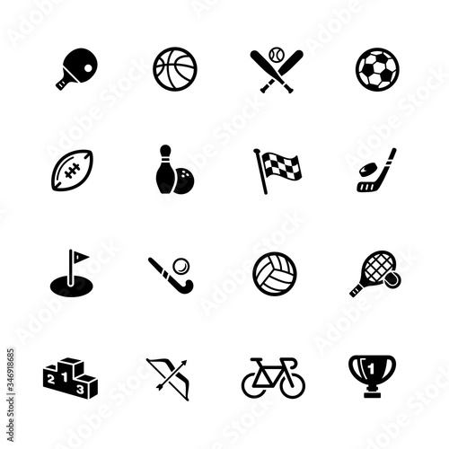 Sports Icons // Black Series