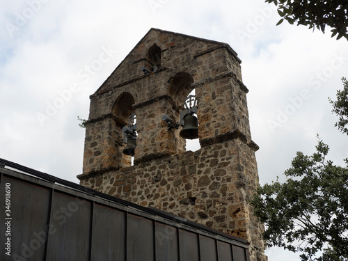 old bell tower watching time go by in asturias