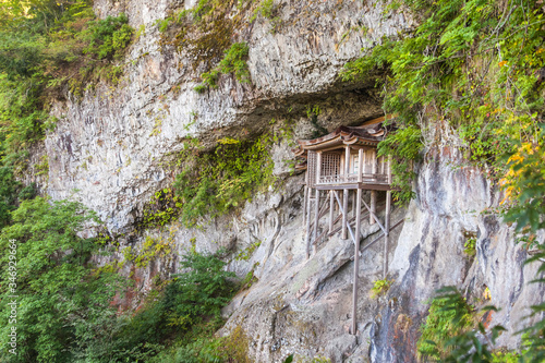 Nageiredo Temple in Tottori Prefecture  Japan