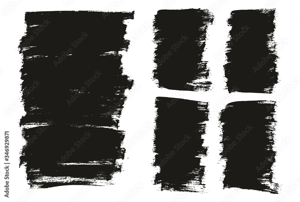 Flat Paint Brush Thin Long & Short Background Mix High Detail Abstract Vector Background Mix Set Flat Paint Brush Thin Long & Short Background Mix High Detail Abstract Vector Background Mix Set
