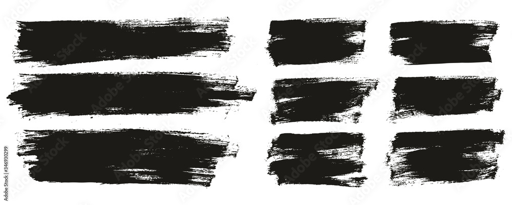Flat Paint Brush Thin Long & Short Background Mix High Detail Abstract Vector Background Mix Set Flat Paint Brush Thin Long & Short Background Mix High Detail Abstract Vector Background Mix Set