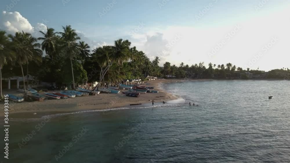 Drone Shots of Dominican Republic Coastline Drone Shots of Dominican Republic Coastline