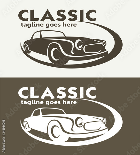 Vintage Automotive Logo template