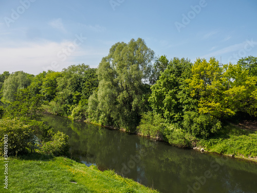 Der Fluss Lippe in Nordrhein-Westfalen photo