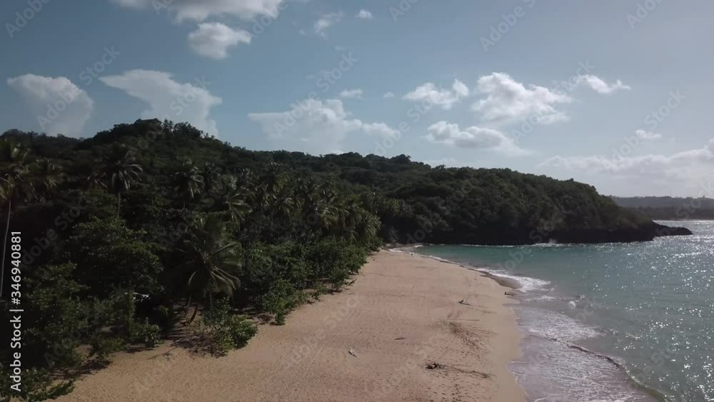 Drone Shots of Dominican Republic Coastline Drone Shots of Dominican Republic Coastline