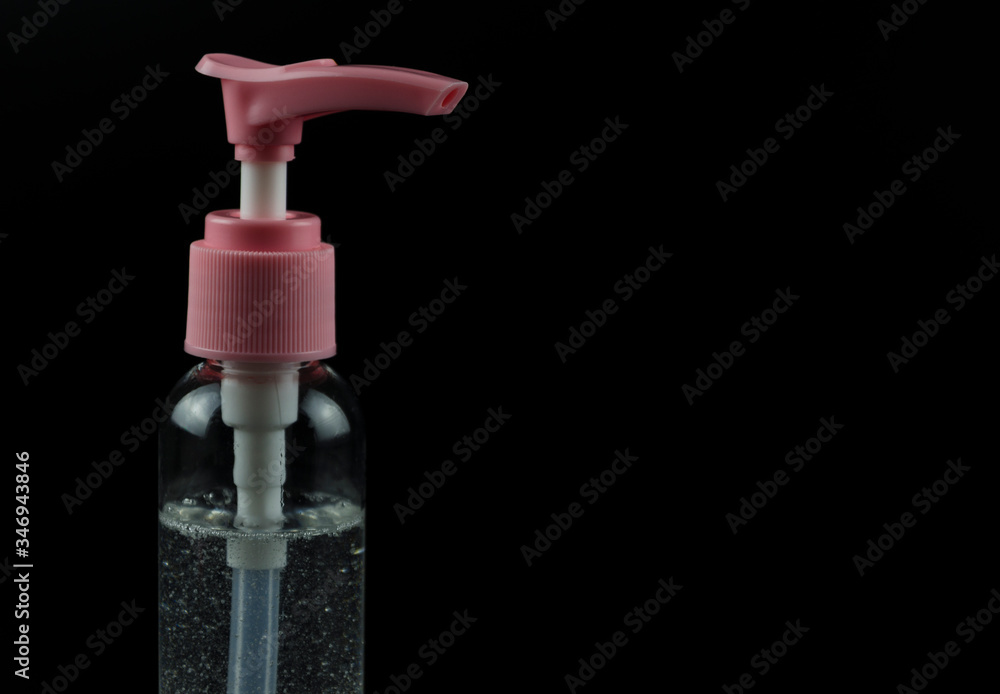 hand sanitizer on a black background 3 hand sanitizer on a black background 3