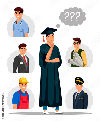 Career and profession choice after graduation