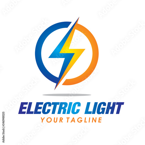 Flash Electric Logo Vector Bolt Energy Icon