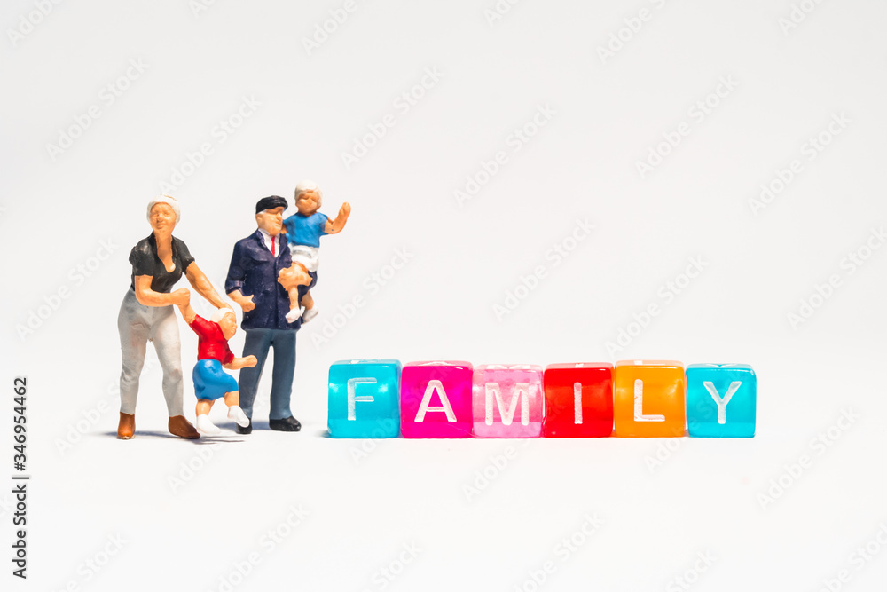 Miniature figure concept of business and finance Miniature figure concept of business and finance