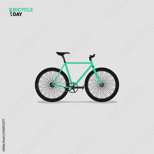 Vector Illustration of Mountain Bike