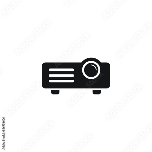 Projector icon design isolated on white background