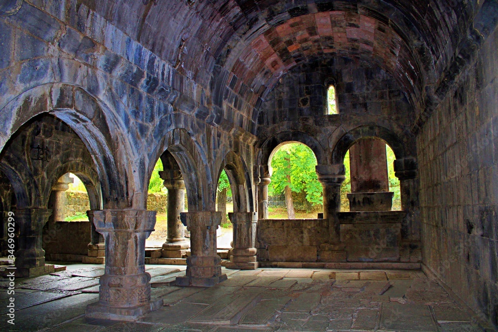 Naklejka Symbols and Monasteries in Armenia