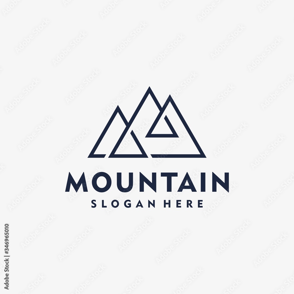 Premium Vector  Mt logo design