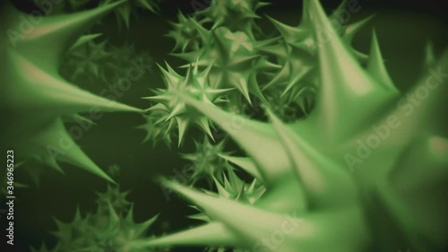 Wallpaper Mural dangerious Mycrobes Floating On Air Torontodigital.ca