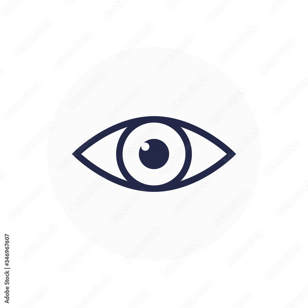 Eye icon. Eye looking, symbol. Vector illustration eps 10 Eye icon. Eye looking, symbol. Vector illustration eps 10
