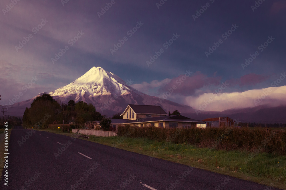 Fototapeta premium Mount Taranaki - New Plymouth
