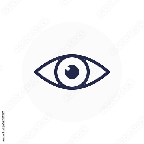 Eye icon. Eye looking, symbol. Vector illustration eps 10