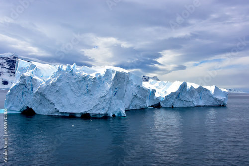 Iceberg at Sea in Antarctica