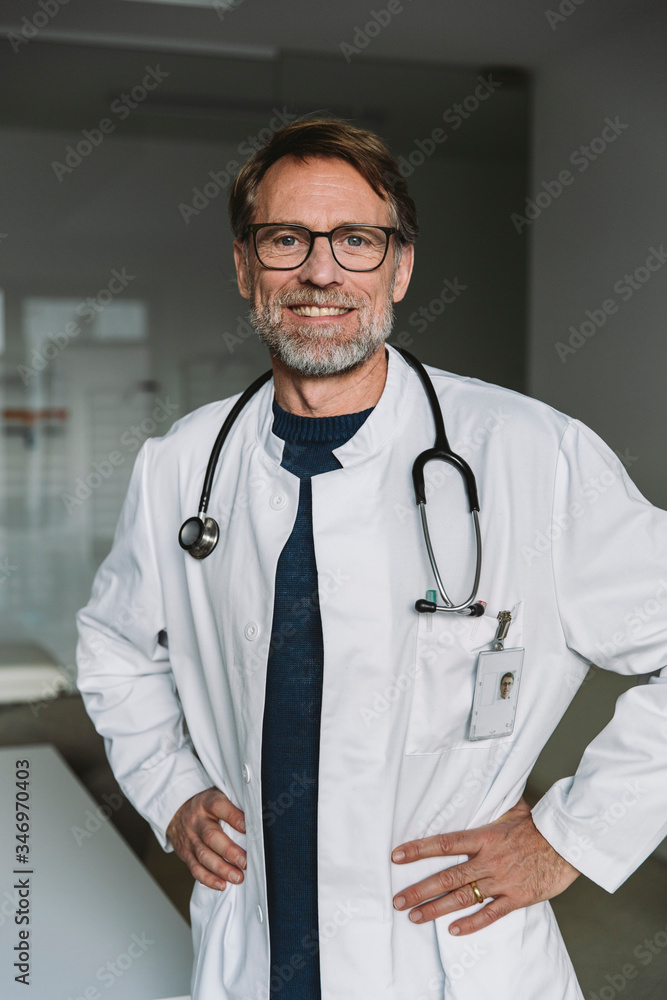 Portrait of smiling doctor Portrait of smiling doctor