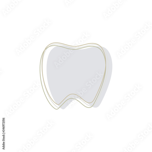 Dental Logo Design.Creative Dentist Logo. Dental Clinic Creative Company Vector Logo.