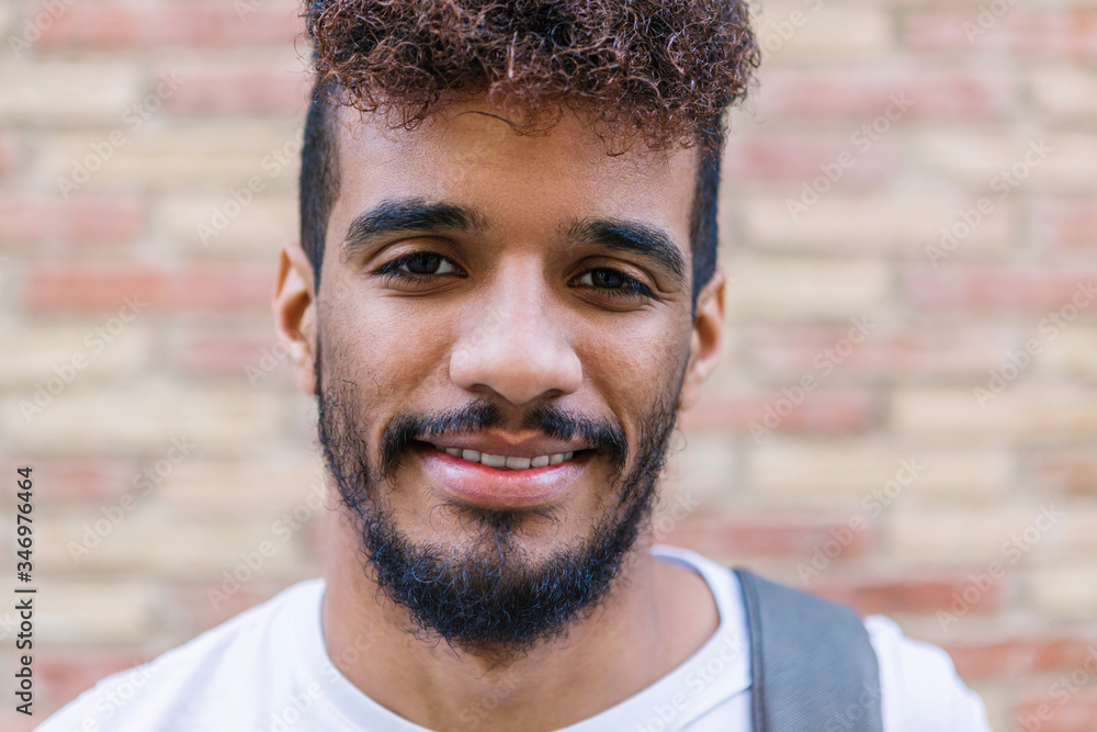 Portrait of bearded young man Portrait of bearded young man