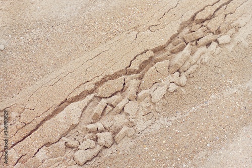 Photos Sand texture on the beach