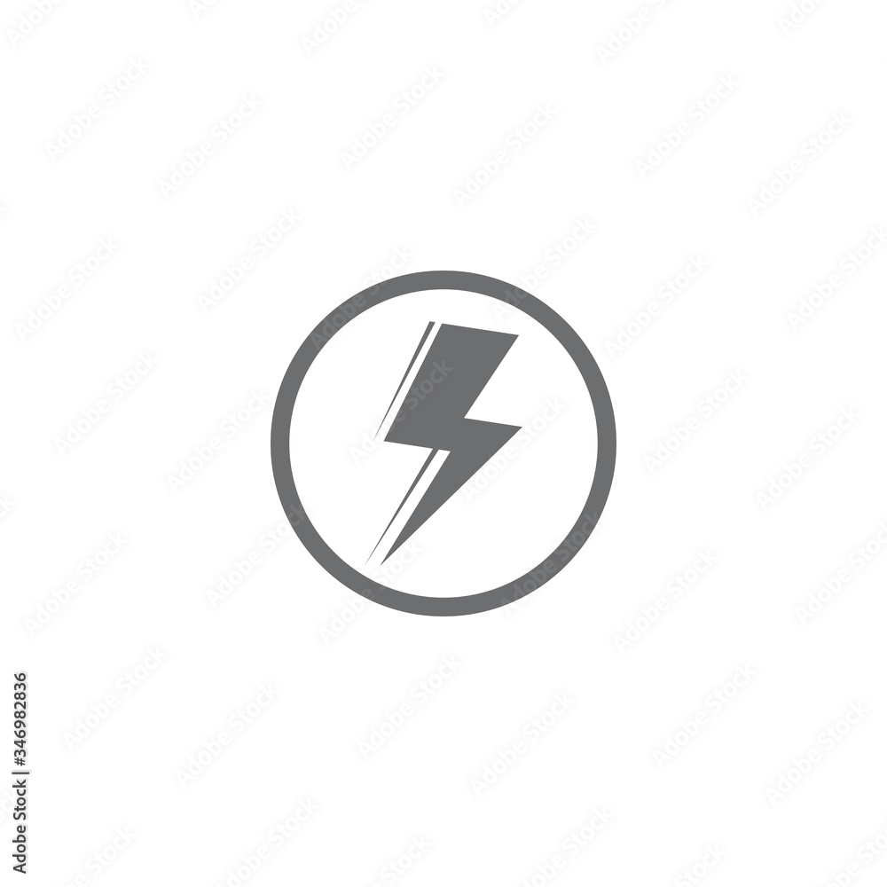 Lightning Logo Template vector symbol Lightning Logo Template vector symbol