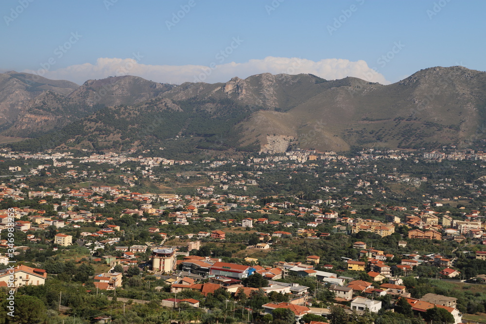 paysage en Sicile  Italie