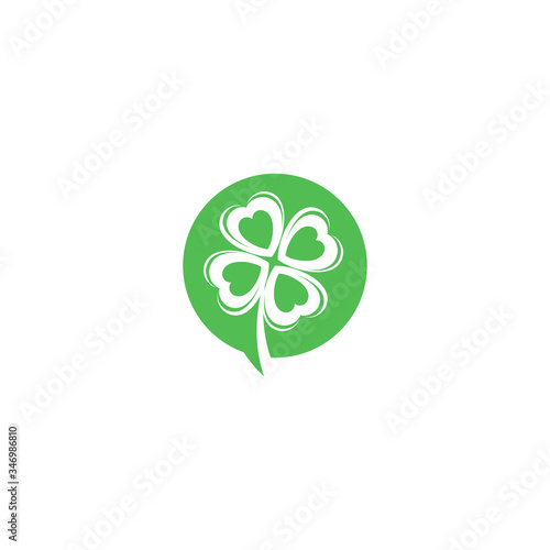 Shamrock  Logo Template vector symbol © evandri237@gmail