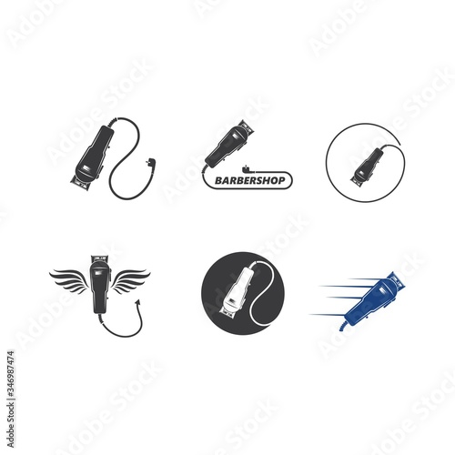 electric clippers vector icon illustration design