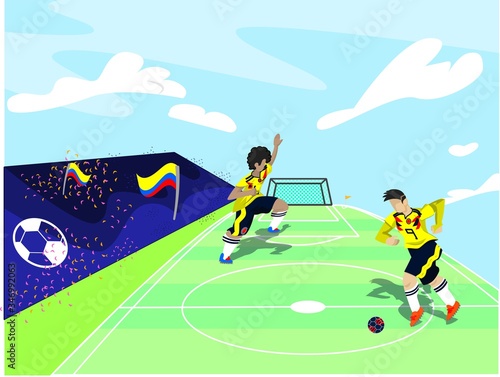 Jugadores de fútbol ​​(selección Colombia)
