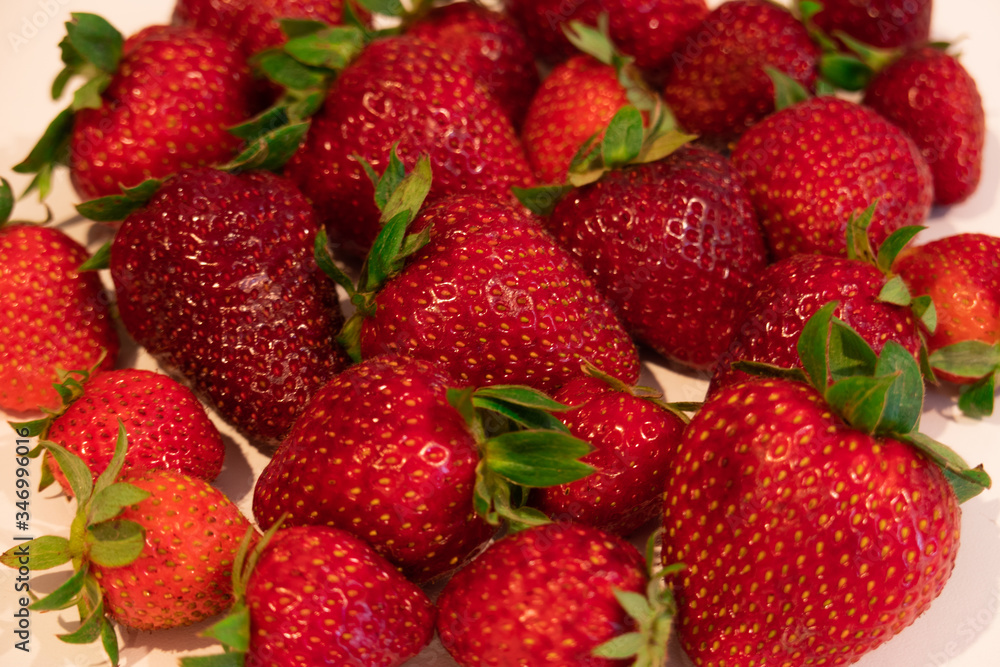 Strawberry on a white background Strawberry on a white background