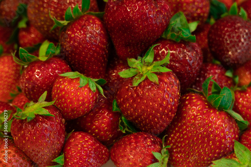 Strawberry on a white background