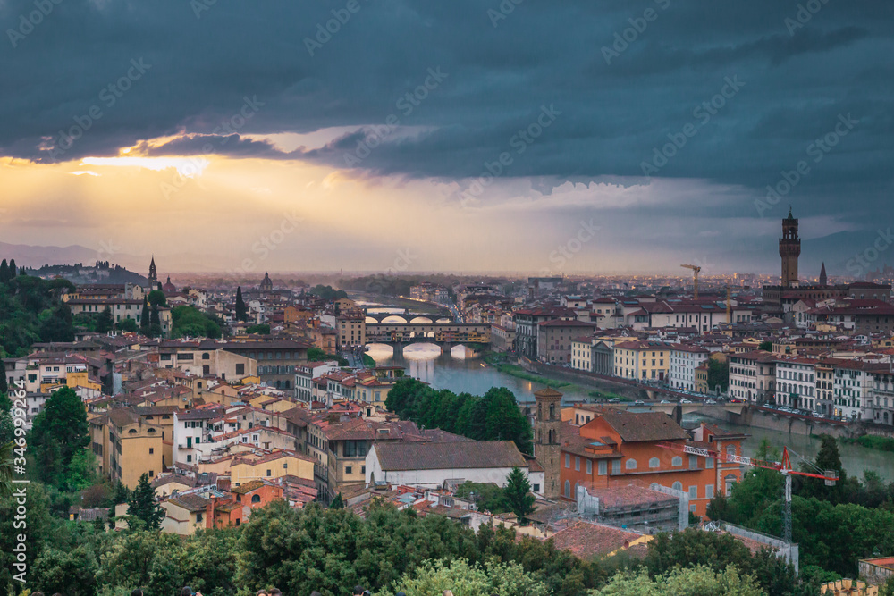 Fototapeta premium City from a viewpoint