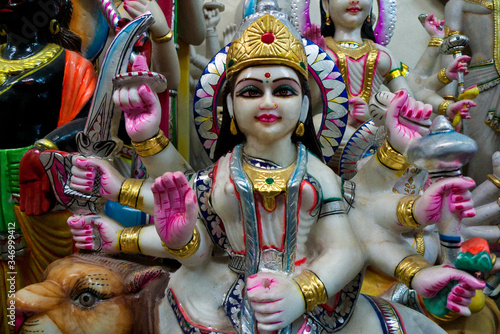 New Delhi, India: representation of the goddess Kali © emilio navarino