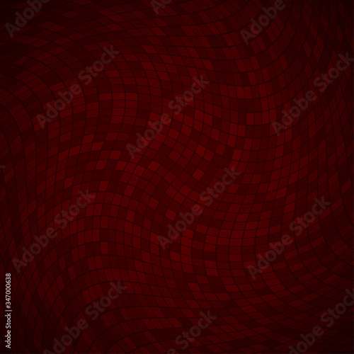 Abstract background of small squares or pixels in dark red colors