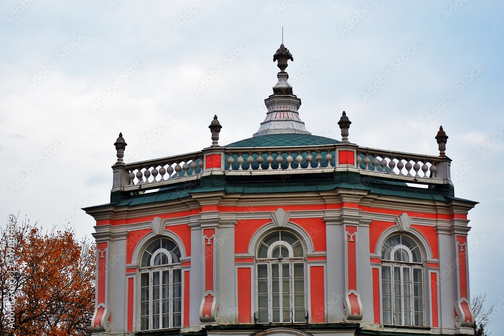 Architecture of Kuskovo public park in Moscow Architecture of Kuskovo public park in Moscow