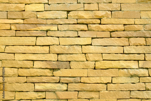 Sandstone Brick wall texture background