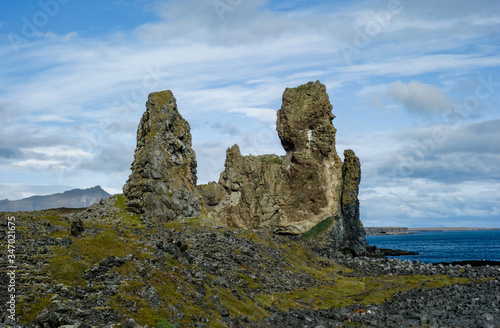 Londragar rock formation in Iceland