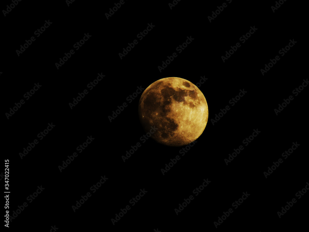 Fototapeta premium fotografia de la luna llena