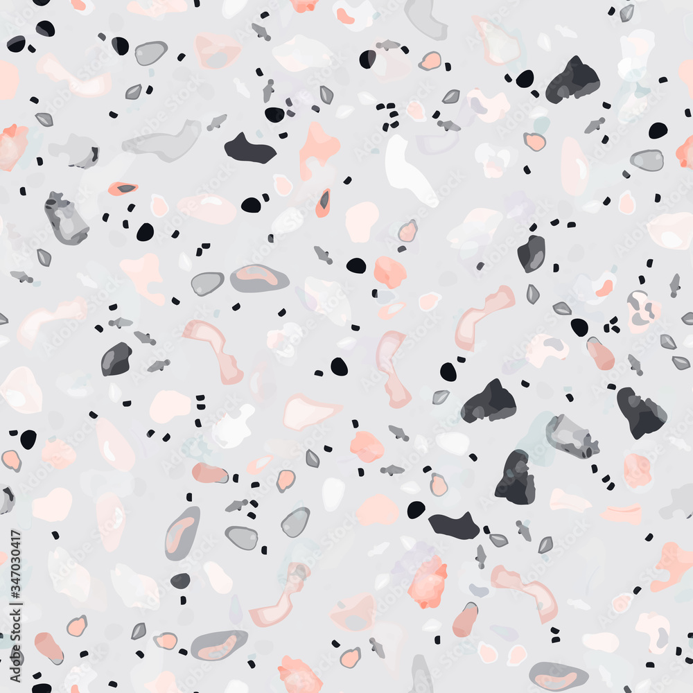Terrazzo Texture Vector. Flooring Seamless Pattern Terrazzo Texture Vector. Flooring Seamless Pattern