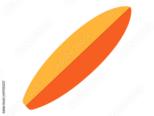 サーフボードのイラスト