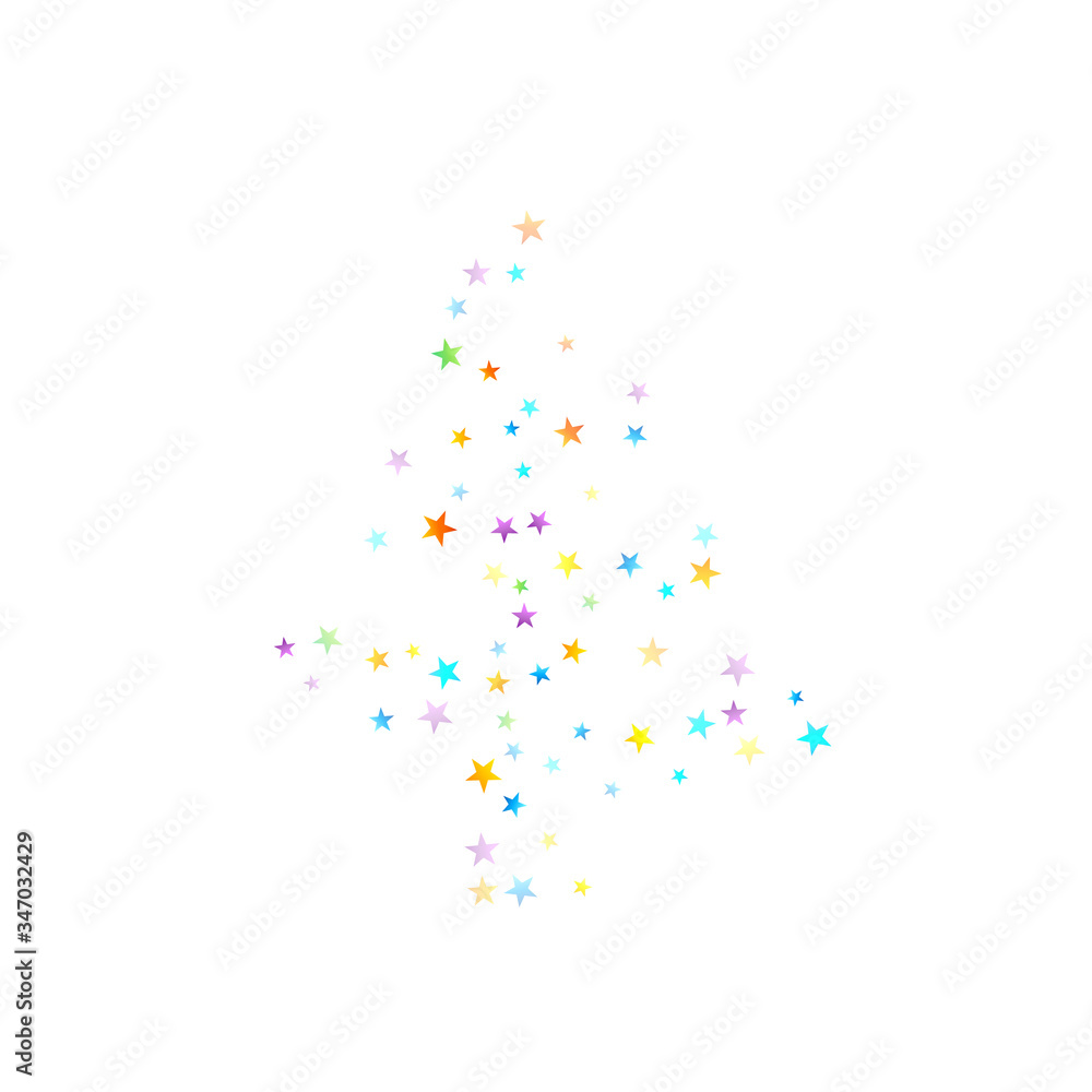 Rainbow Festive Confetti. Carnival Star Falling. Rainbow Festive Confetti. Carnival Star Falling.