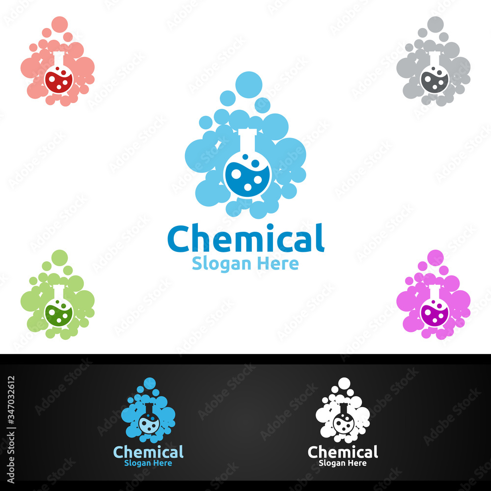 Chemical Science and Research Lab Logo for Microbiology, Biotechnology, Chemistry, or Education Design Concept Chemical Science and Research Lab Logo for Microbiology, Biotechnology, Chemistry, or Education Design Concept